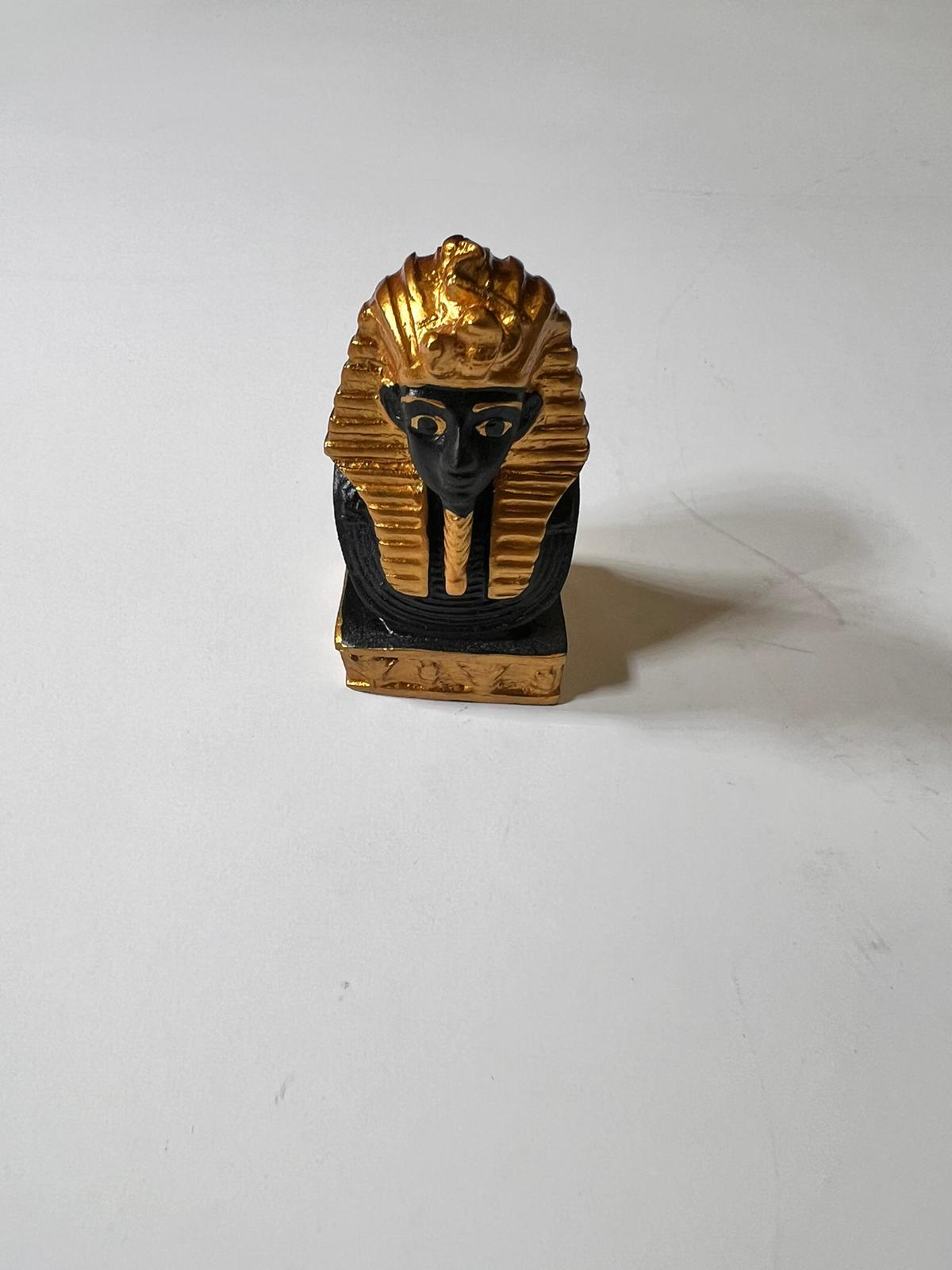 Enigmatic Black and Gold  Sphinx Statue– A Touch of Ancient Majesty
