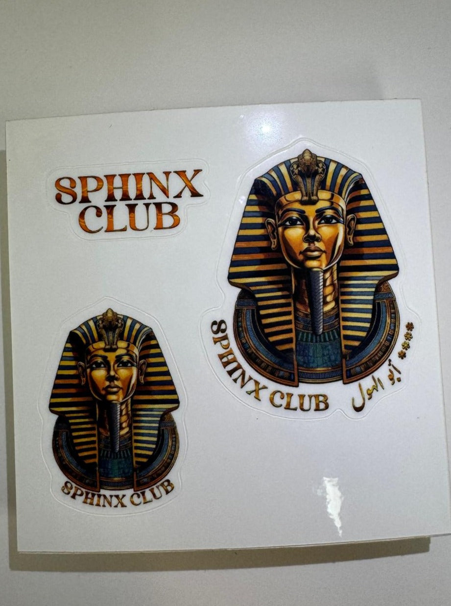 Customize Your Gear with Sphinx  Stickers, Pack of 3 Different Designs 3inc x 3inc