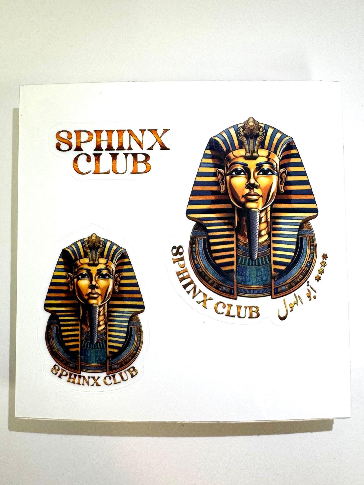 Customize Your Gear with Sphinx  Stickers, Pack of 3 Different Designs 3inc x 3inc