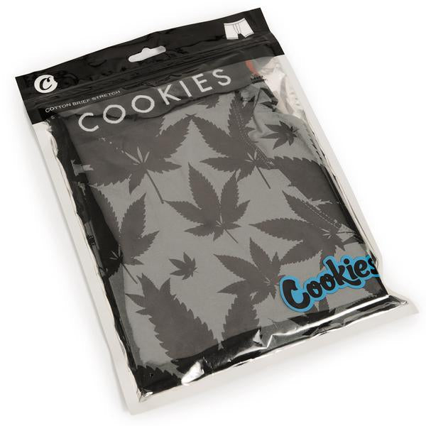 Men's Soft Cotton Boxer Briefs with Leaf Pattern, Cookies Available in Sizes S- XL - Menswear