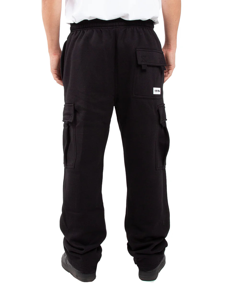 Shakawear Men's Cargo Sweatpants Cotton Casual SK Menswear Pocket