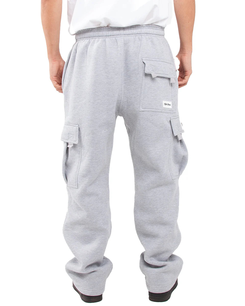 Shakawear Men's Cargo Sweatpants Cotton Casual SK Menswear Pocket