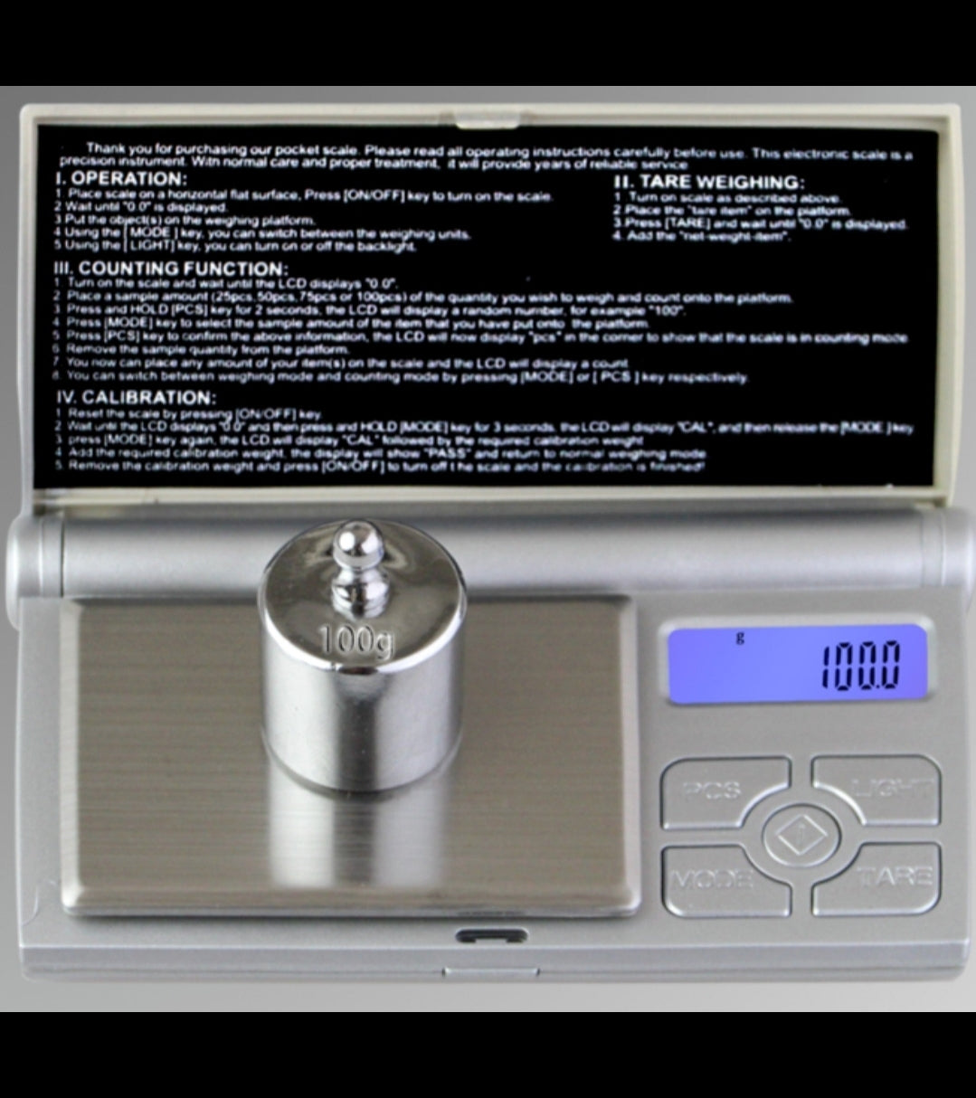Fuzion Global FS-100 Digital Pocket Scale 100g x 0.01g