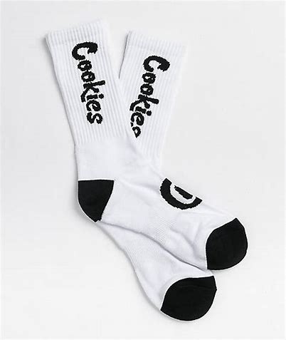 Original Cookies Logo Crew Socks  %85 Cotton