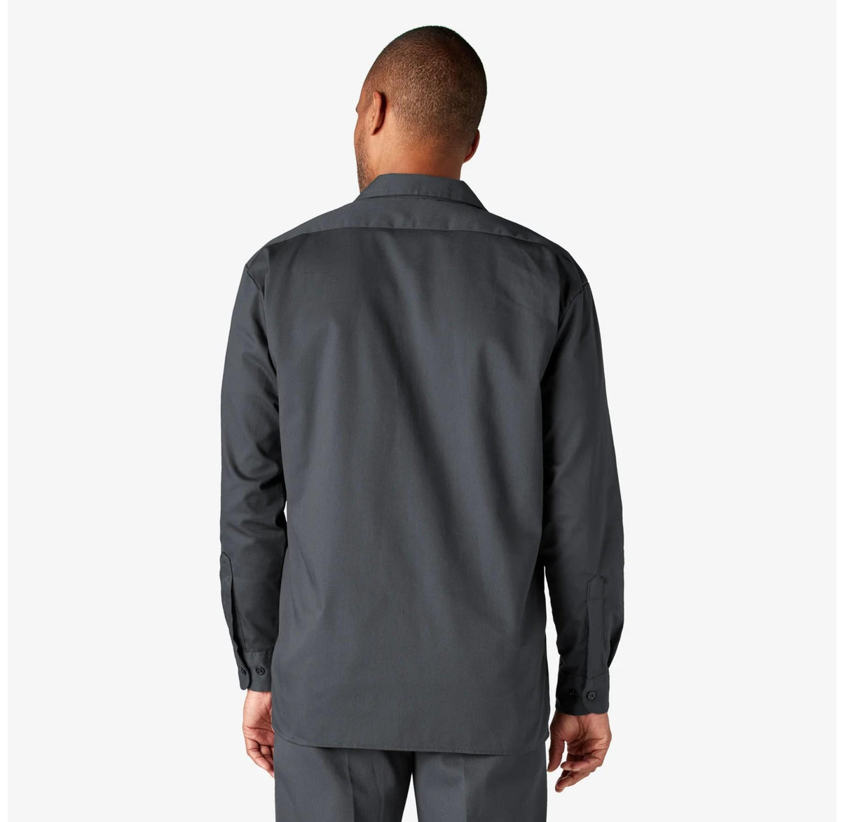 DICKIES Men's Original 574 Long-Sleeve Button-Up Work Shirt - Plain Full Sleeves, Regular Fit Poly-Cotton Blend, Workwear, Year-Round Wear, Mens Fashion, S to 5XL, 574 Work Shirt Look
