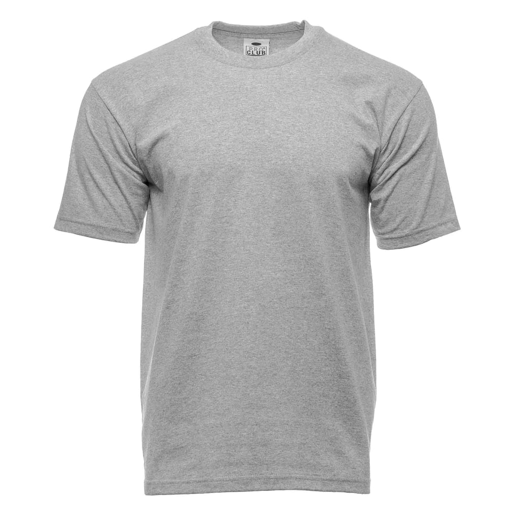 Pro Club Men's Heavyweight Short Sleeve T-Shirt Top Outfit
