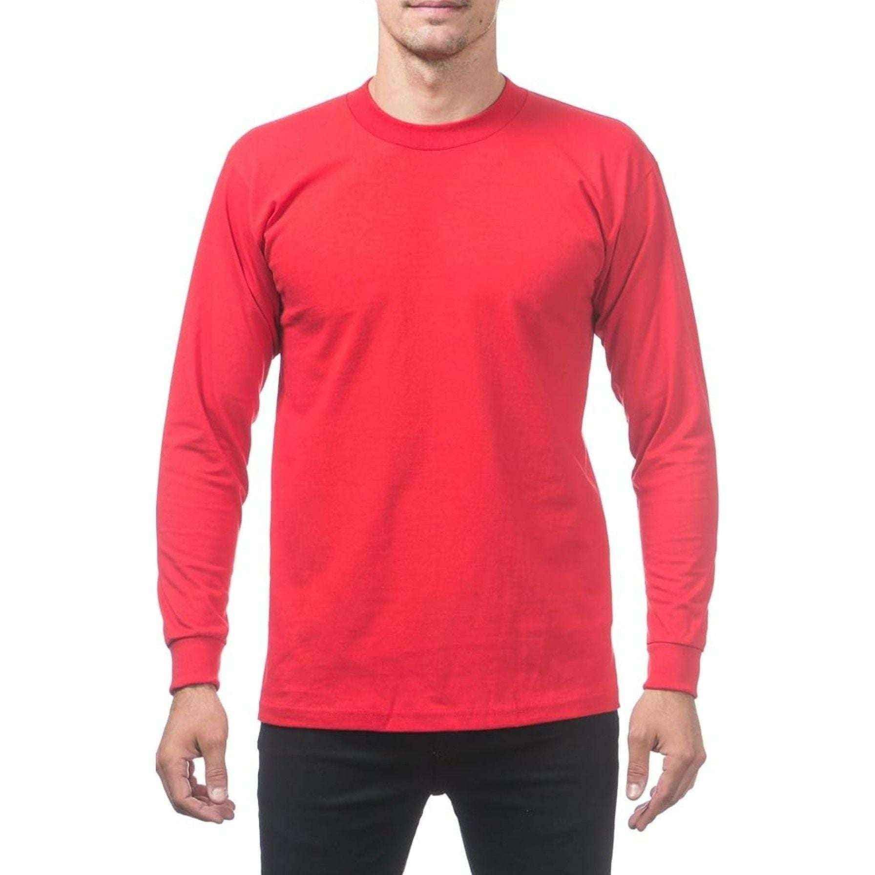 3 heavyweight long sleeve t-shirts Pro club - Sphinx Fashion Club