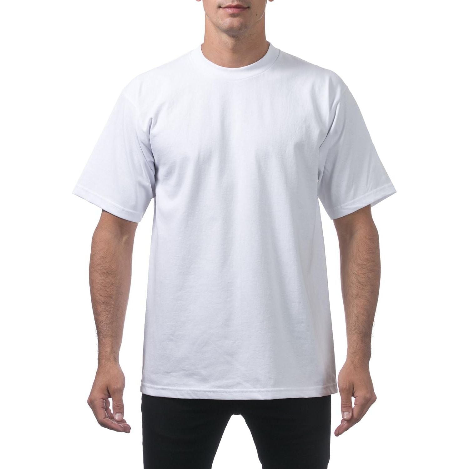Pro Club Heavyweight T-Shirt - 5 Pack Men's Short Sleeve Tees