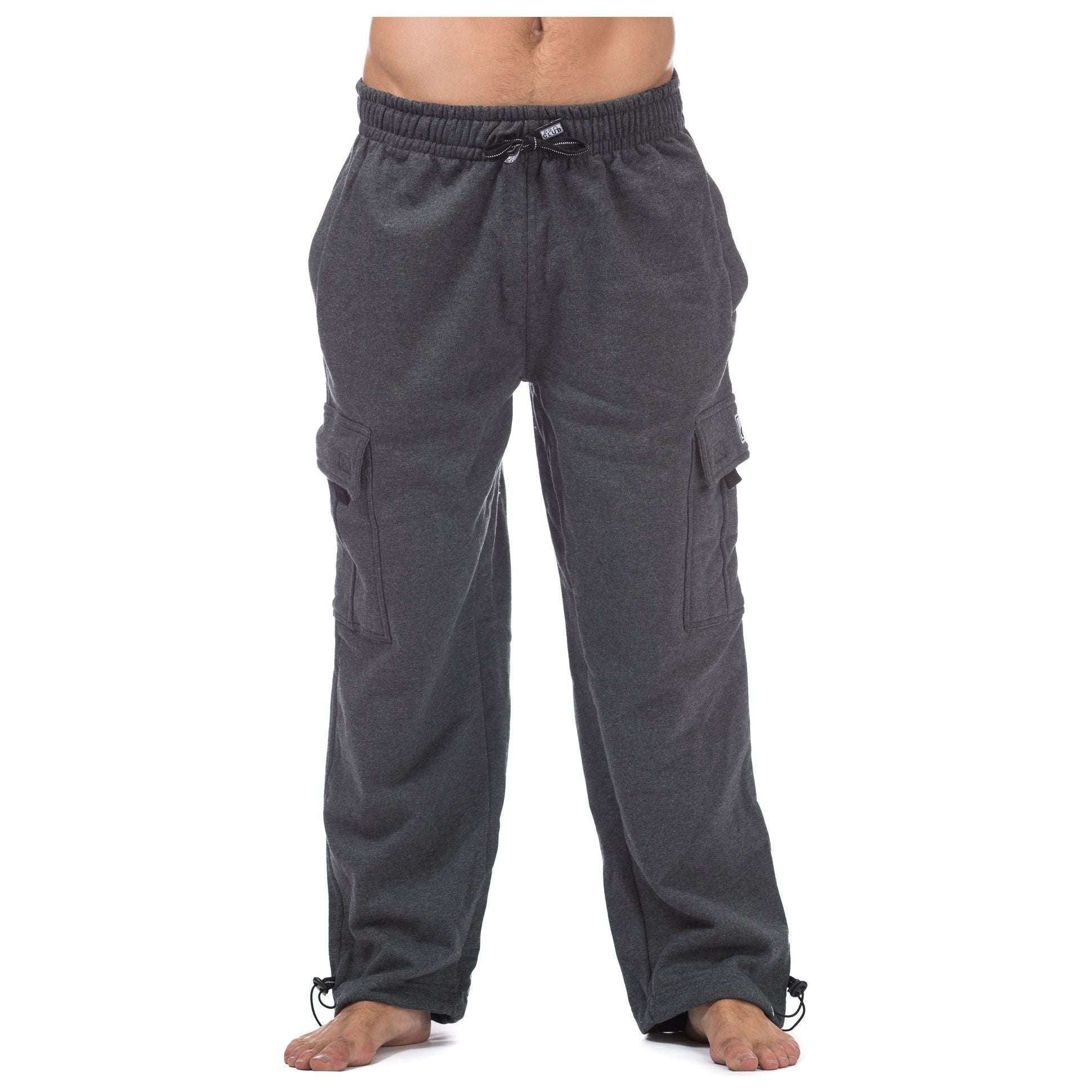 Pro Club Men's Cargo Sweatpants - Sphinx Fashion Club 