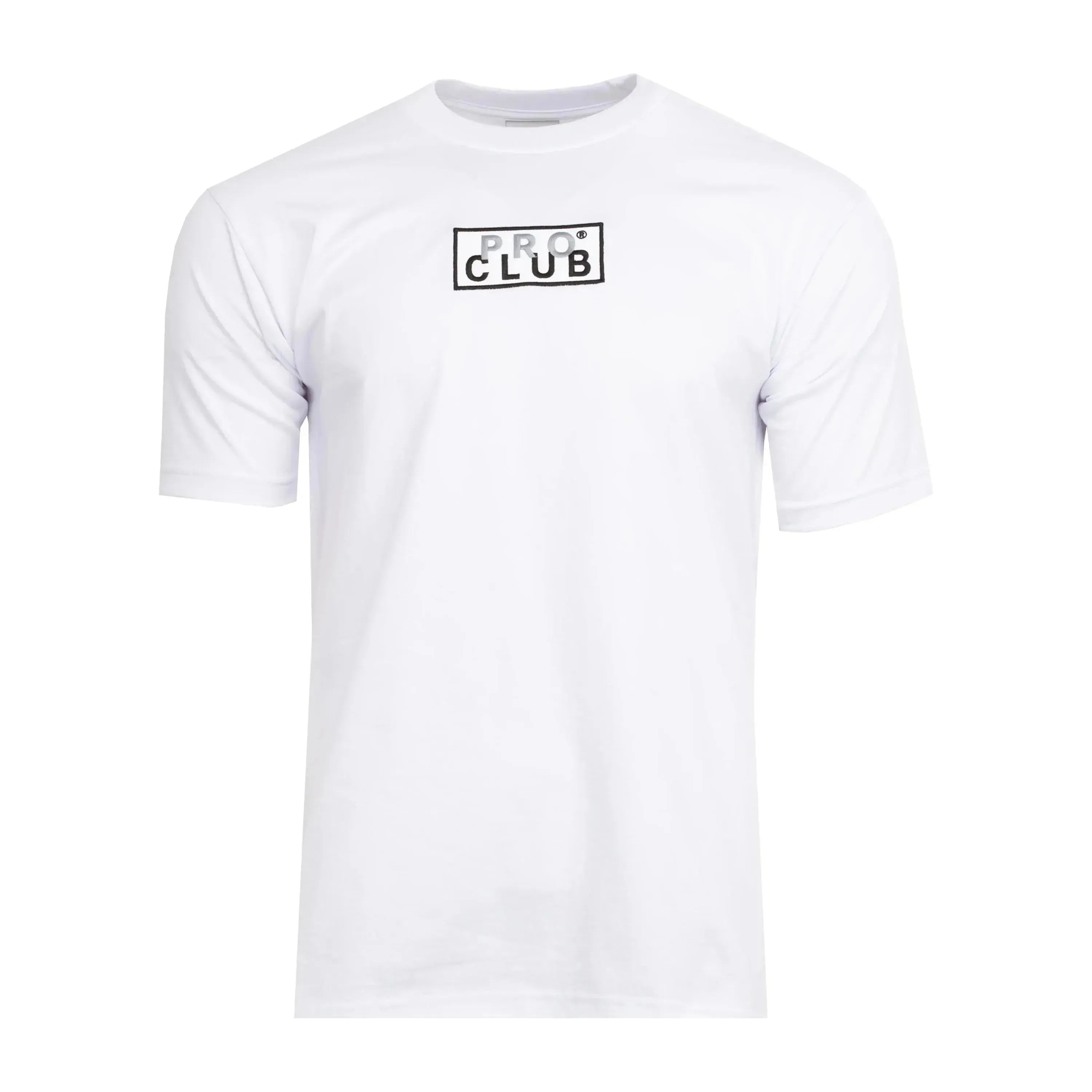 Pro Club Box Logo T-Shirt - Short Sleeve Tee - Sphinx Fashion Club