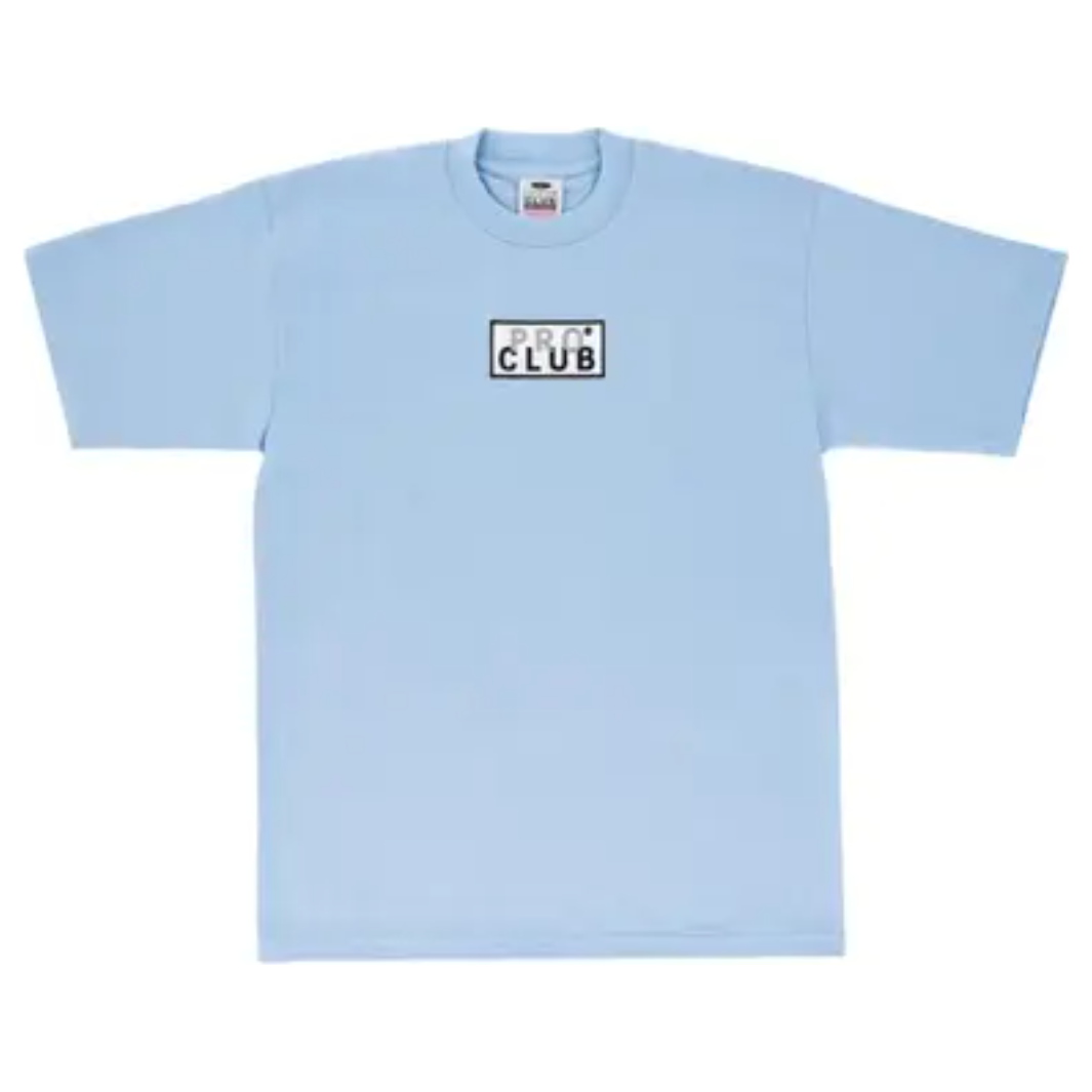 Pro Club Box Logo T-Shirt - Short Sleeve Tee - Sphinx Fashion Club