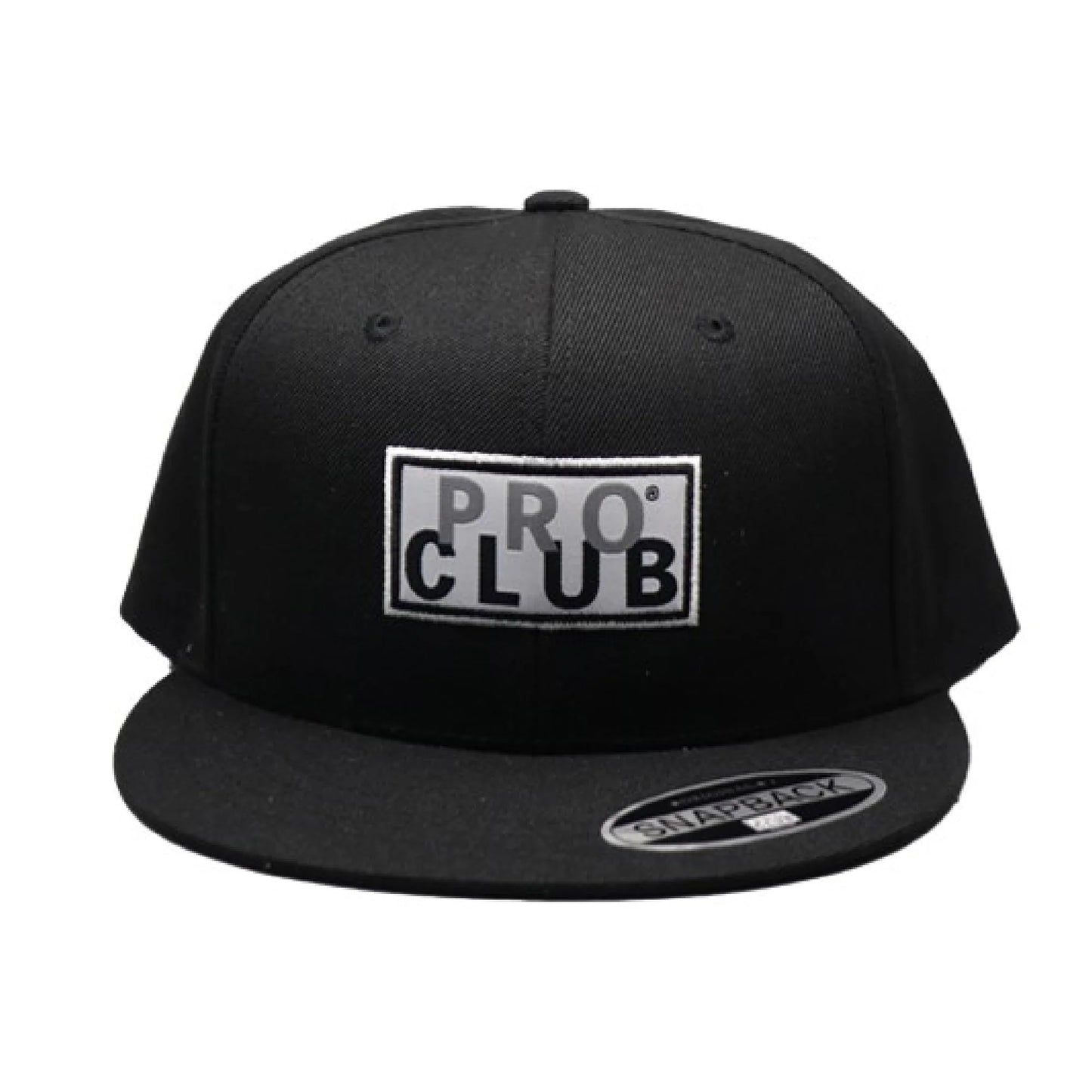 Pro Club Black Snap cap  Hat With 3D Pro Club Logo