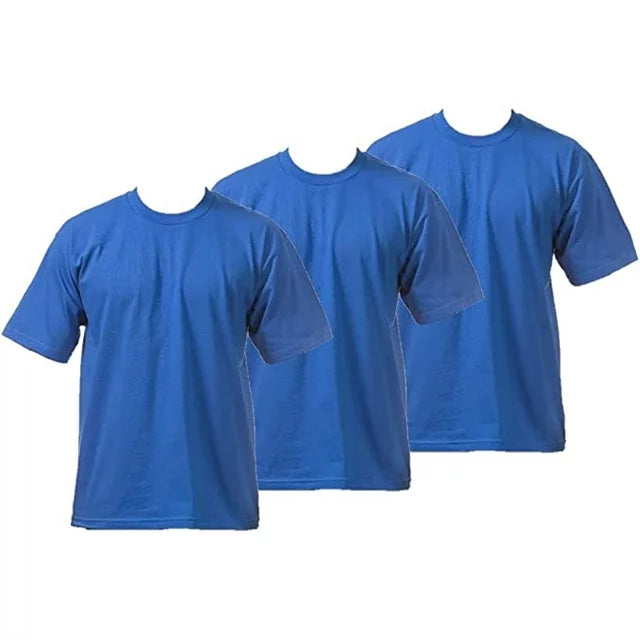 3 Pack Pro Club Men's Heavyweight Short Sleeve T-Shirt