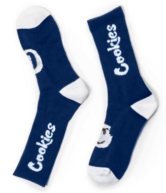 Original Cookies Logo Crew Socks  %85 Cotton