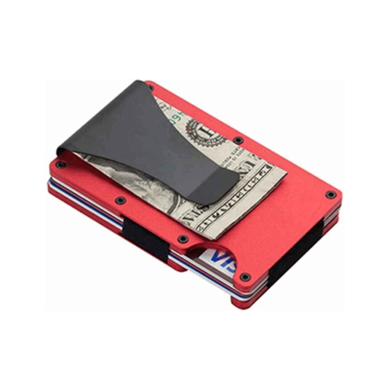 RFID Blocking Metal Wallet Clip - Secure Your Cards - Sphinx Fashion Club 