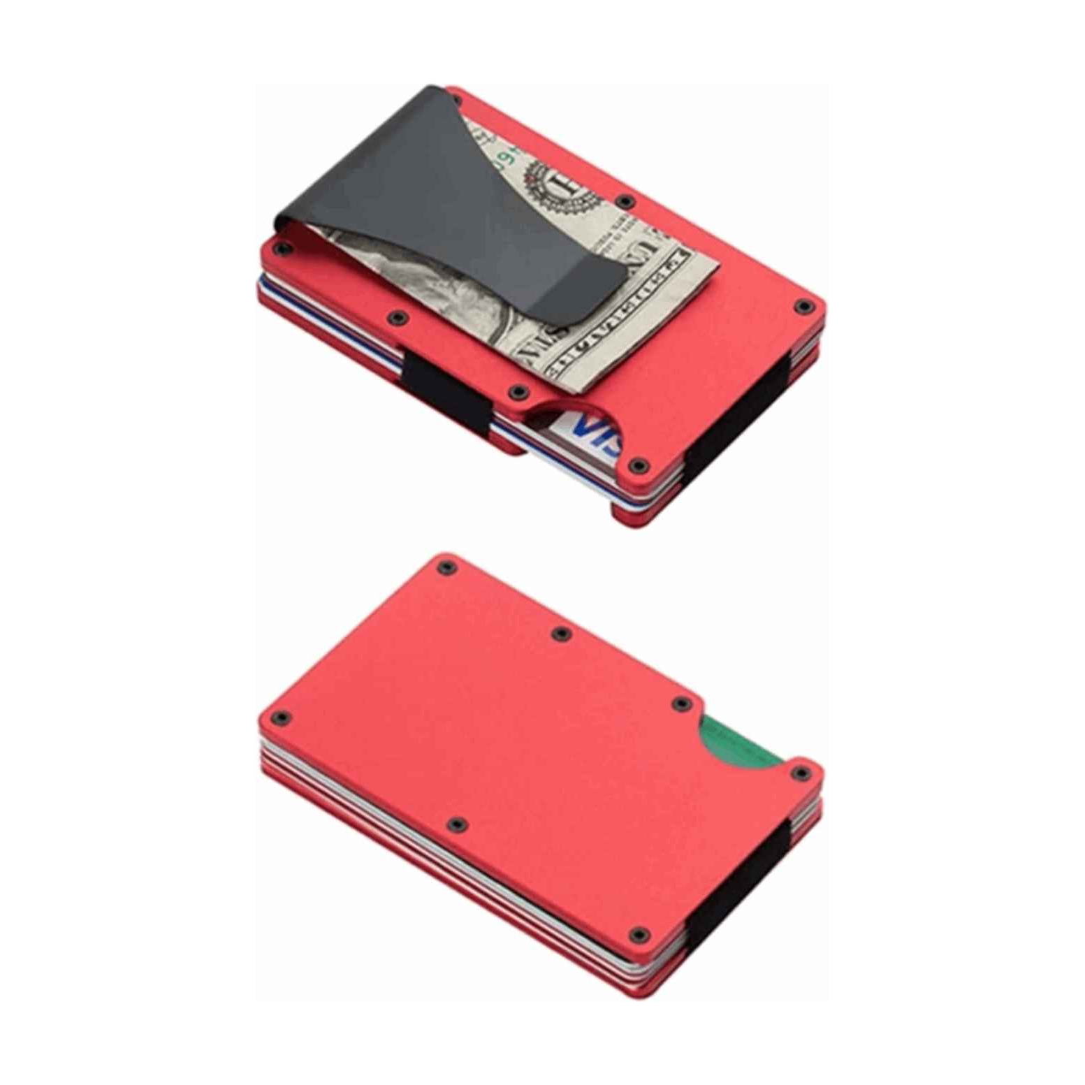 RFID Blocking Metal Wallet Clip - Secure Your Cards - Sphinx Fashion Club 