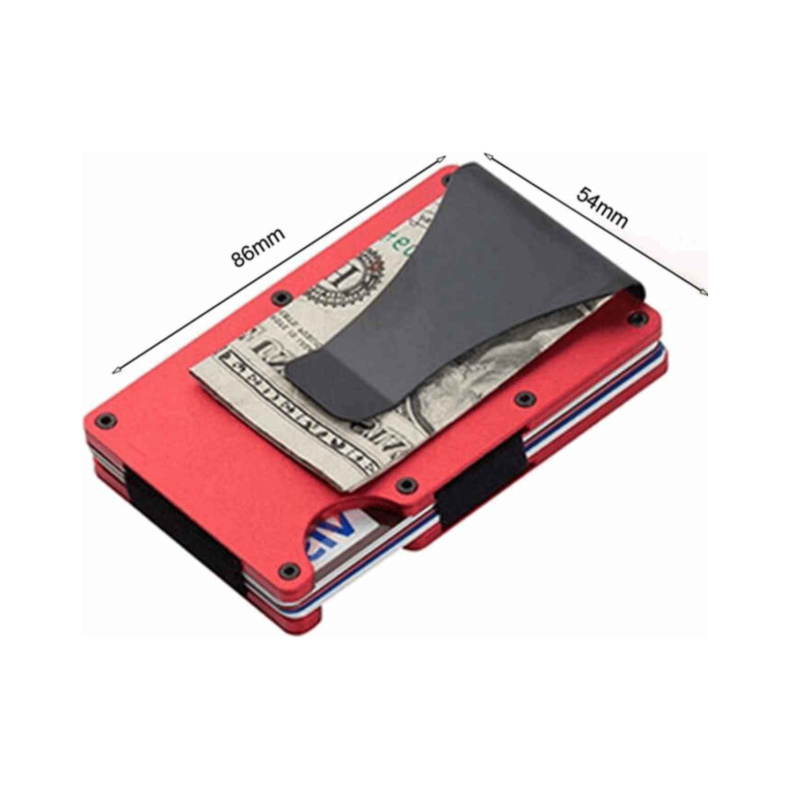 RFID Blocking Metal Wallet Clip - Secure Your Cards - Sphinx Fashion Club 
