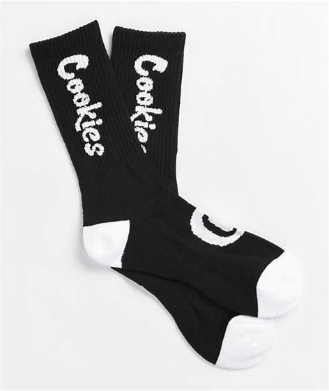 Original Cookies Logo Crew Socks  %85 Cotton